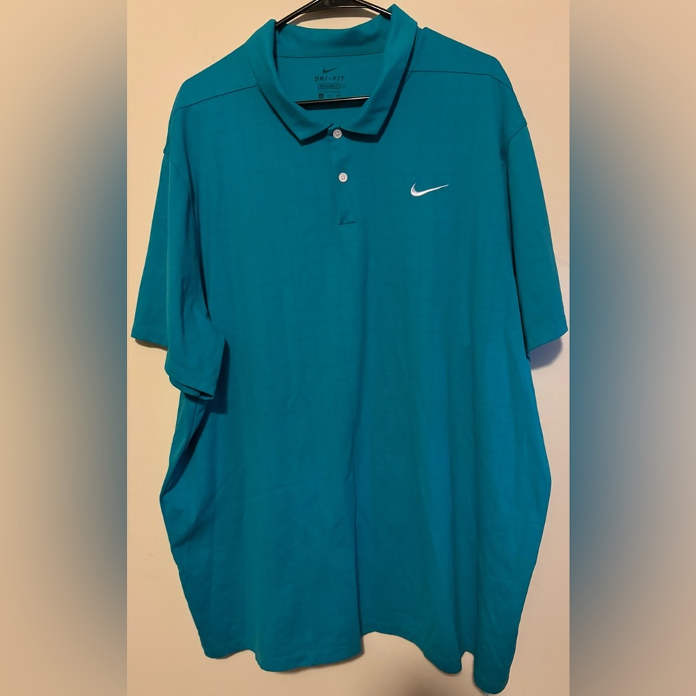 Nike Men's Aqua Polo Shirt